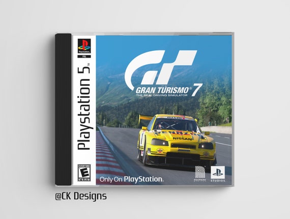 Gran Turismo 7 PS5 Custom PS1 Inspired Jewel Case - Etsy