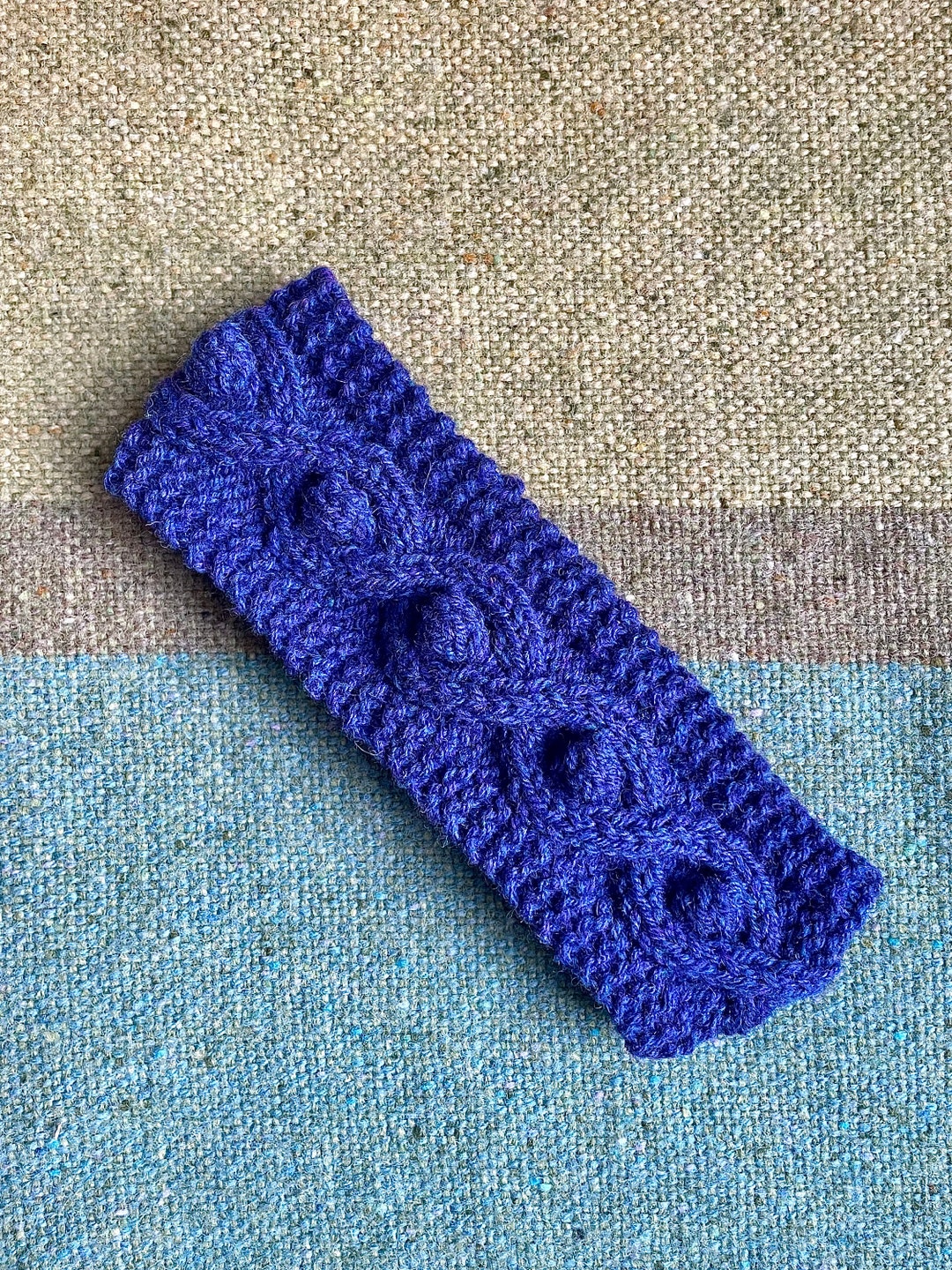 Knitting Pattern Designed in Ireland Traditional Irish Aran Headband