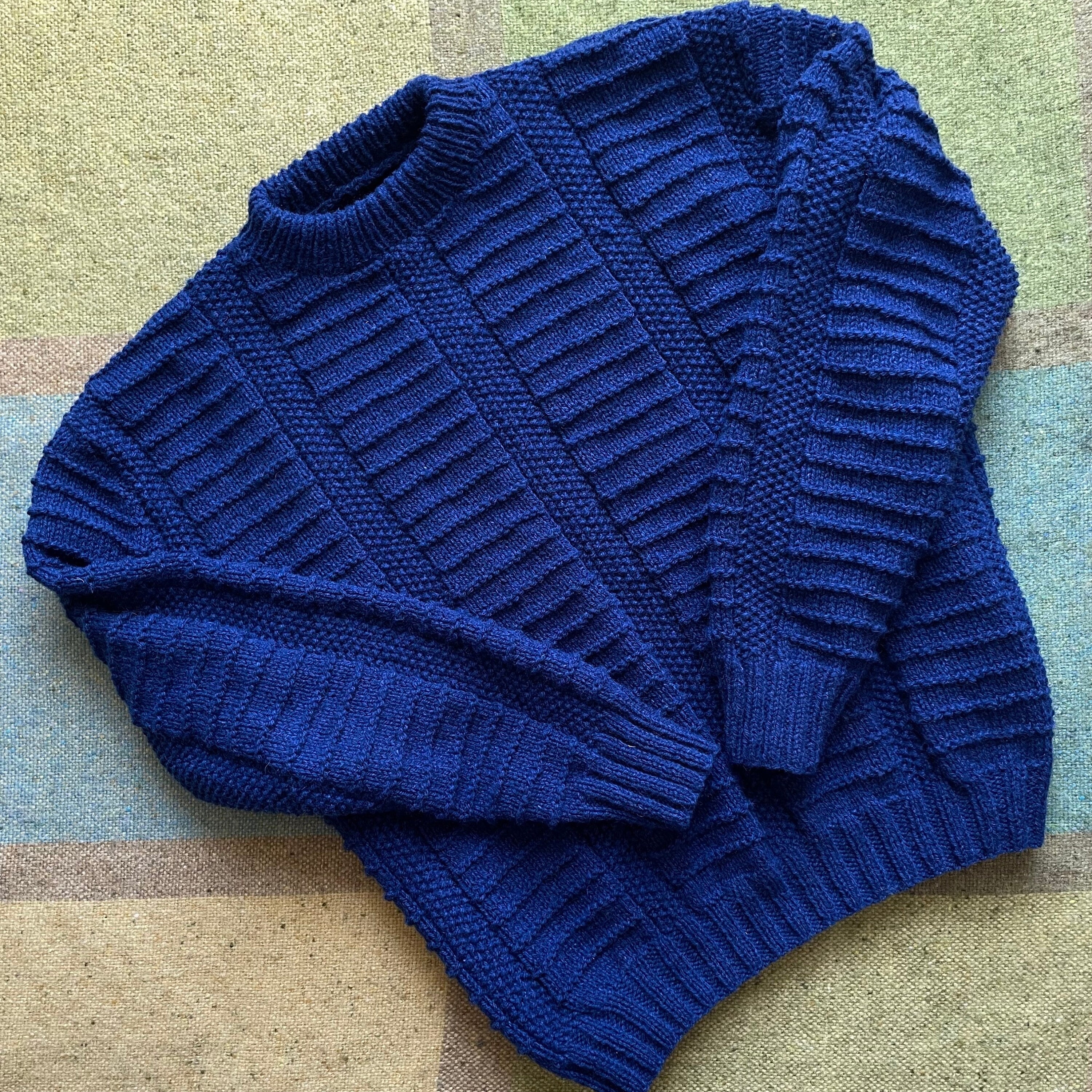 Handknit Sweater - Etsy