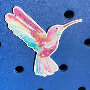 Hummingbird Bogg Bag button charm
