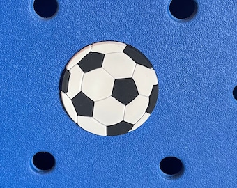 Soccer Bogg Bag Charm