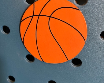 Basketball Bogg Bag button charm