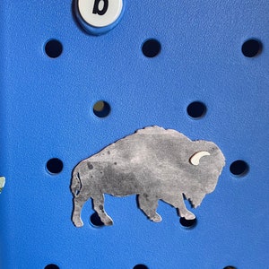 Bison Bogg Bag button charm