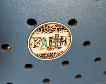 Faith Bogg bag button charm