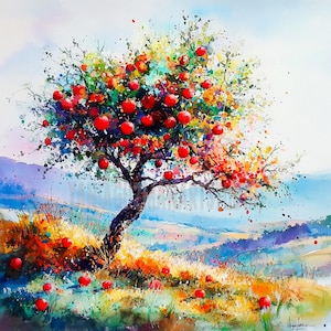 The apple tree