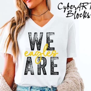 Custom Mascot Vneck Shirt, School Team Vneck  Shirt, Team Mascot Vneck Tshirt, School Spirit Vneck Shirt, Personalized School Shirt, Sport T