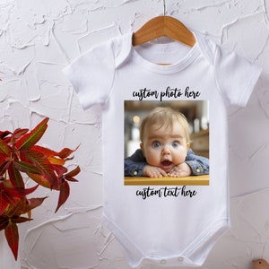 Custom Text Onesie®, Unisex Crewneck Customized Toddler Shirt, Custom Design Baby Bodysuit, Custom Clothing, Custom Youth Shirts