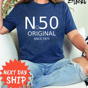 50th Birthday Shirt, 50th Birthday Tshirt, 50th Birthday Shirt Woman, Fiftieth Shirt, 50th Group Shirts, Custom No. Year Birthday Shirts