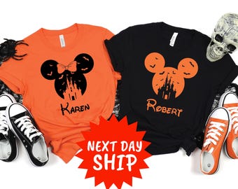 Disney Halloween Shirt, Disney Shirt, Halloween Matching Shirts, Halloween Shirt, Disney Matching Shirts, Disney Trip Shirts, Disneyland Tee