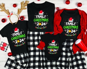 2025  Family Matching Christmas Shirts, Christmas Family Shirt, Christmas Group Shirt, Christmas Gifts, Funny Family Christmas Tshirt