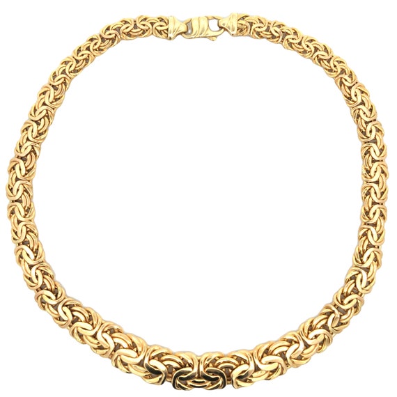 Graduated byzantine best sale necklace
