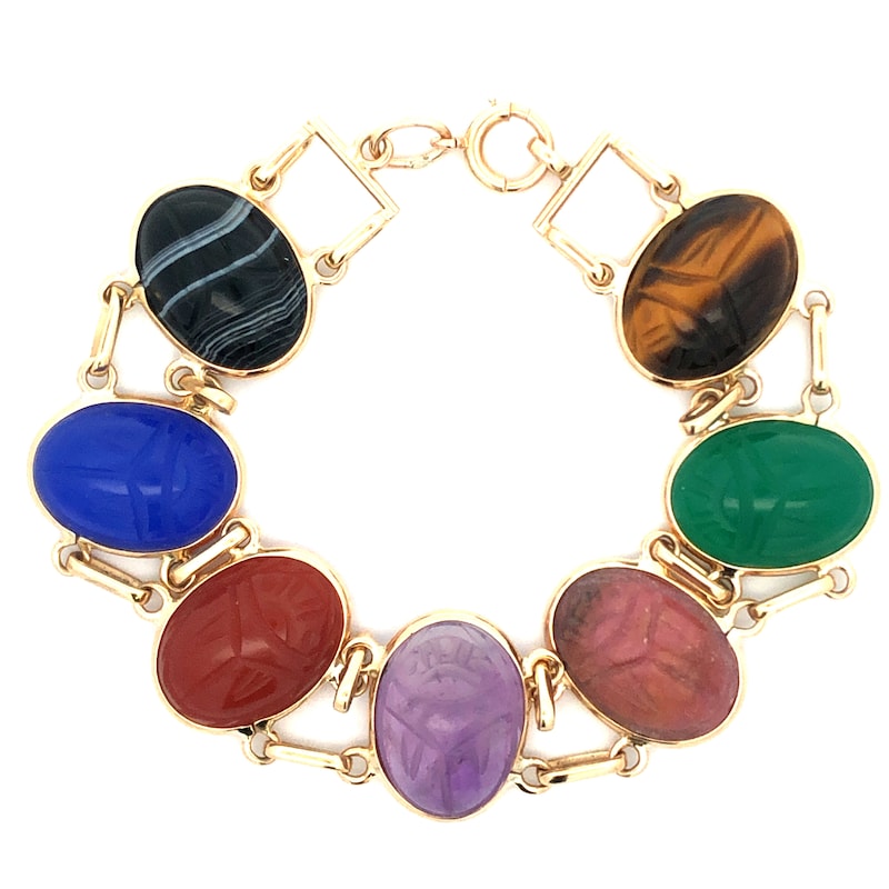 Scara Bracelet in Blues