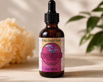 Tremella Dual Extract Ultrasonic Tincture 2000mg -  made on MAUI with love
