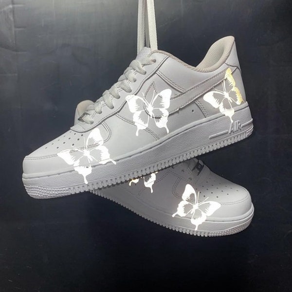 air force 1 reflective butterfly