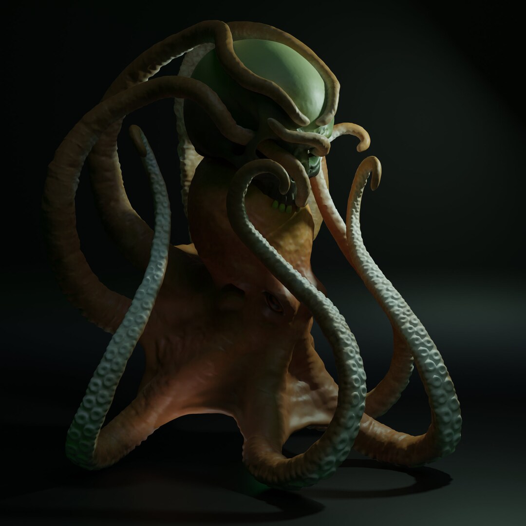 Octopus | TTRPG Prop | STL Download - Etsy