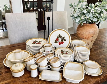 Vintage Mikasa Stone Manor F5800 and Luscious F5809 Dinnerware - Etsy