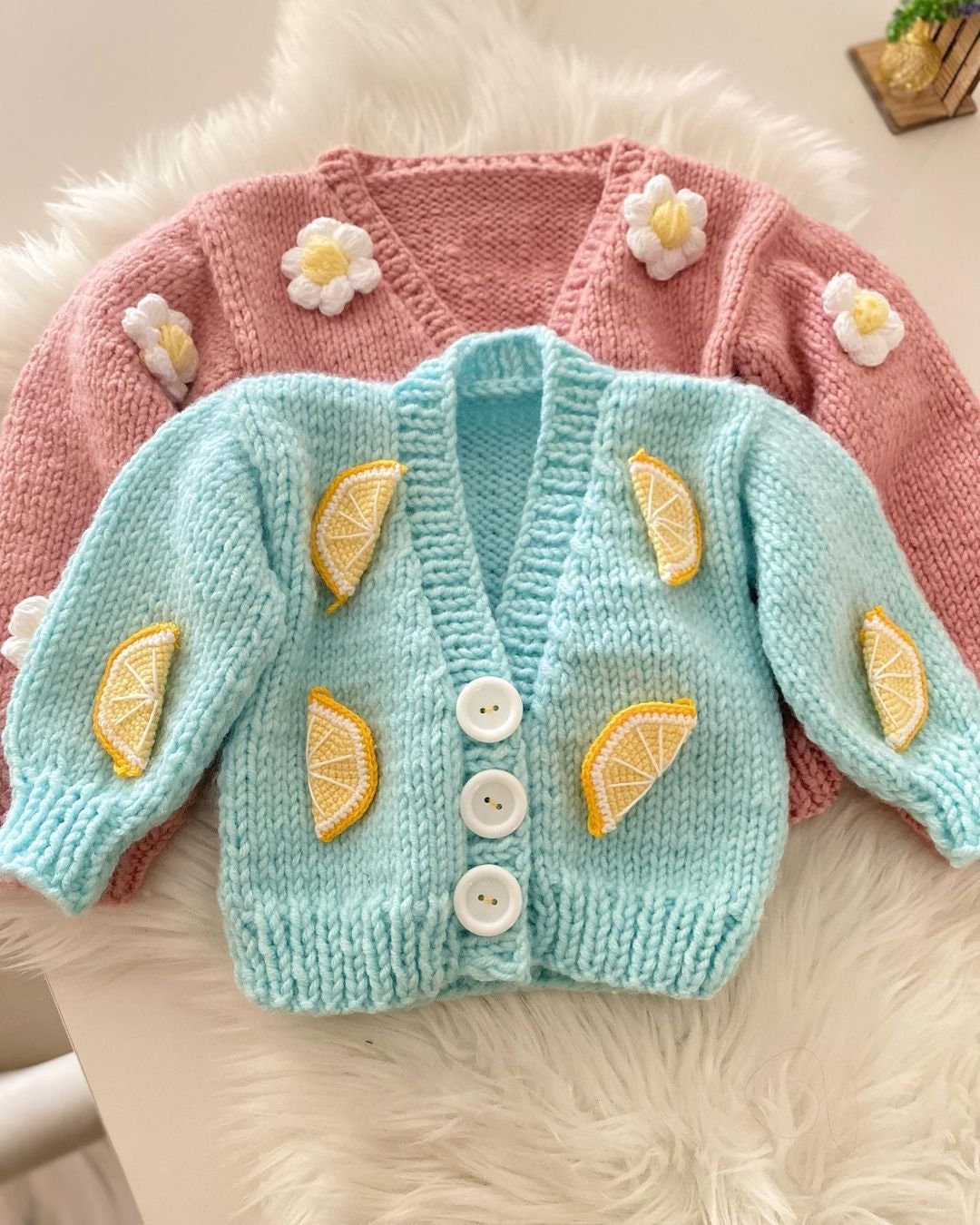 Baby girl store lemon cardigan