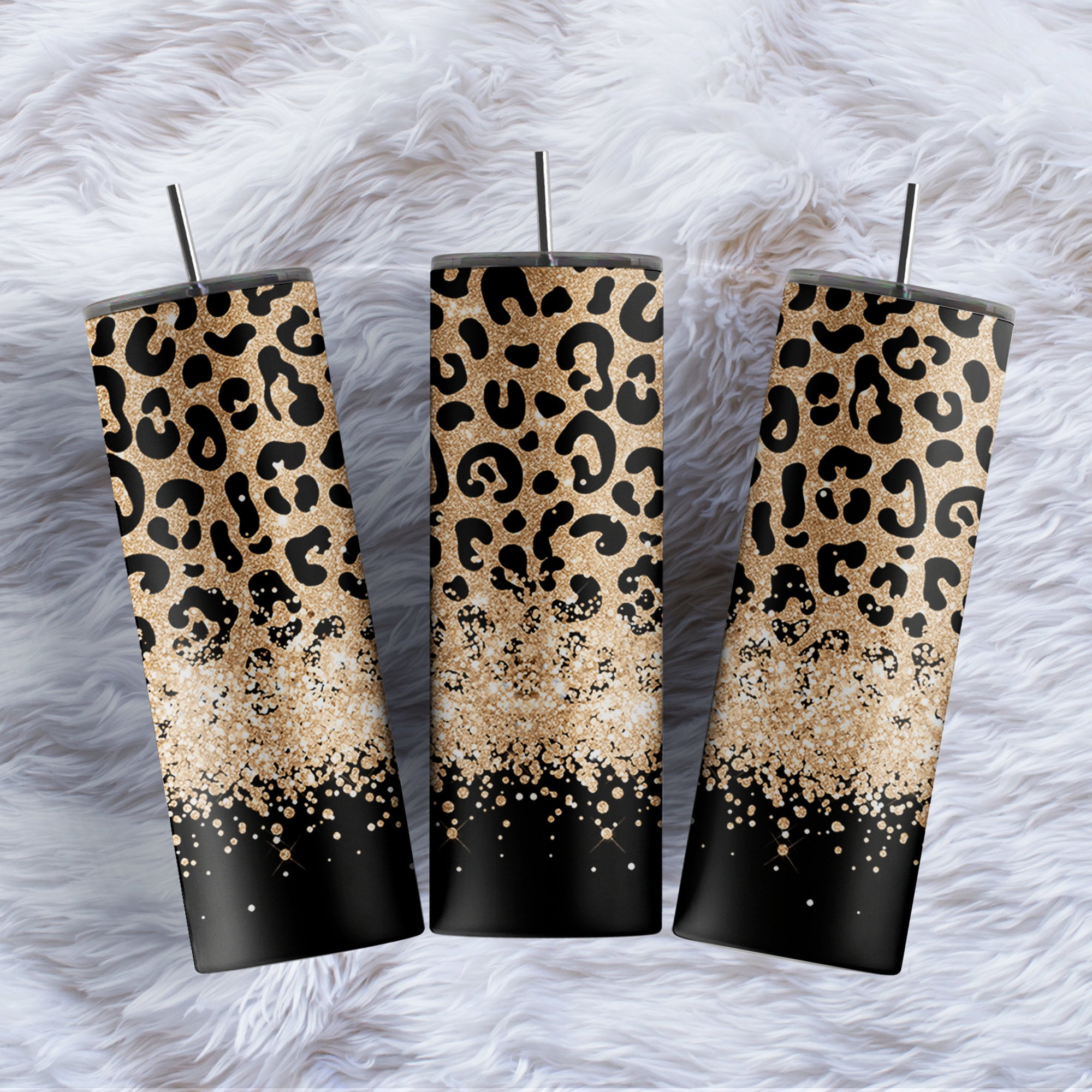 40oz tumbler w/ handle Leopard Wrap Top Half - Digital File - SVG, LighBurn  — That Laser Lady