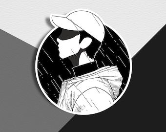 BTS RM Mono Vinyl Sticker