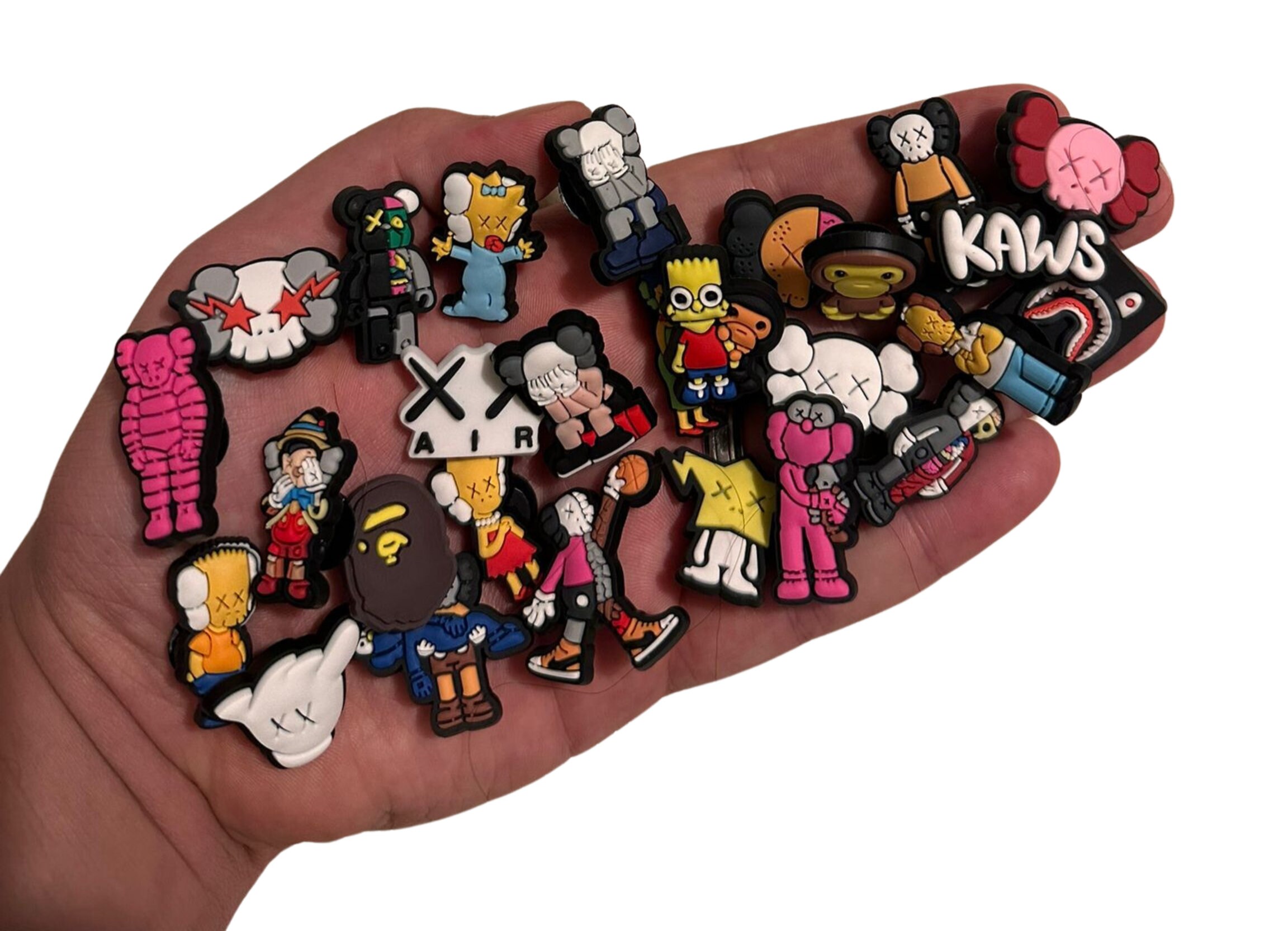 Kaws Croc Charms for Croc Shoes Pick Your Favorite Charm Etsy Australia