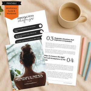 Mindfulness Guide & Workbook: Self-Care Journal (PDF)