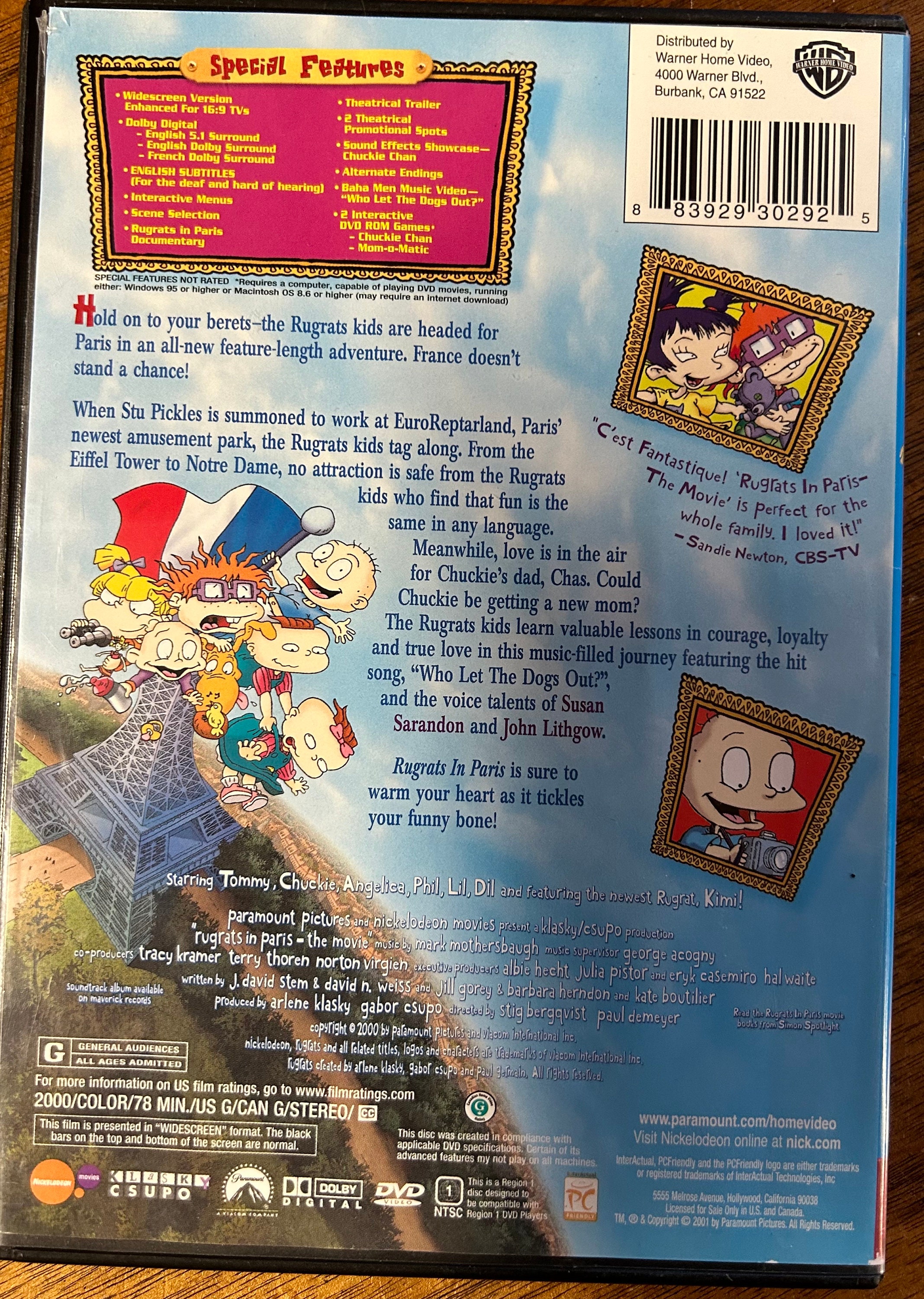 Rugrats in Paris the Movie. - Etsy