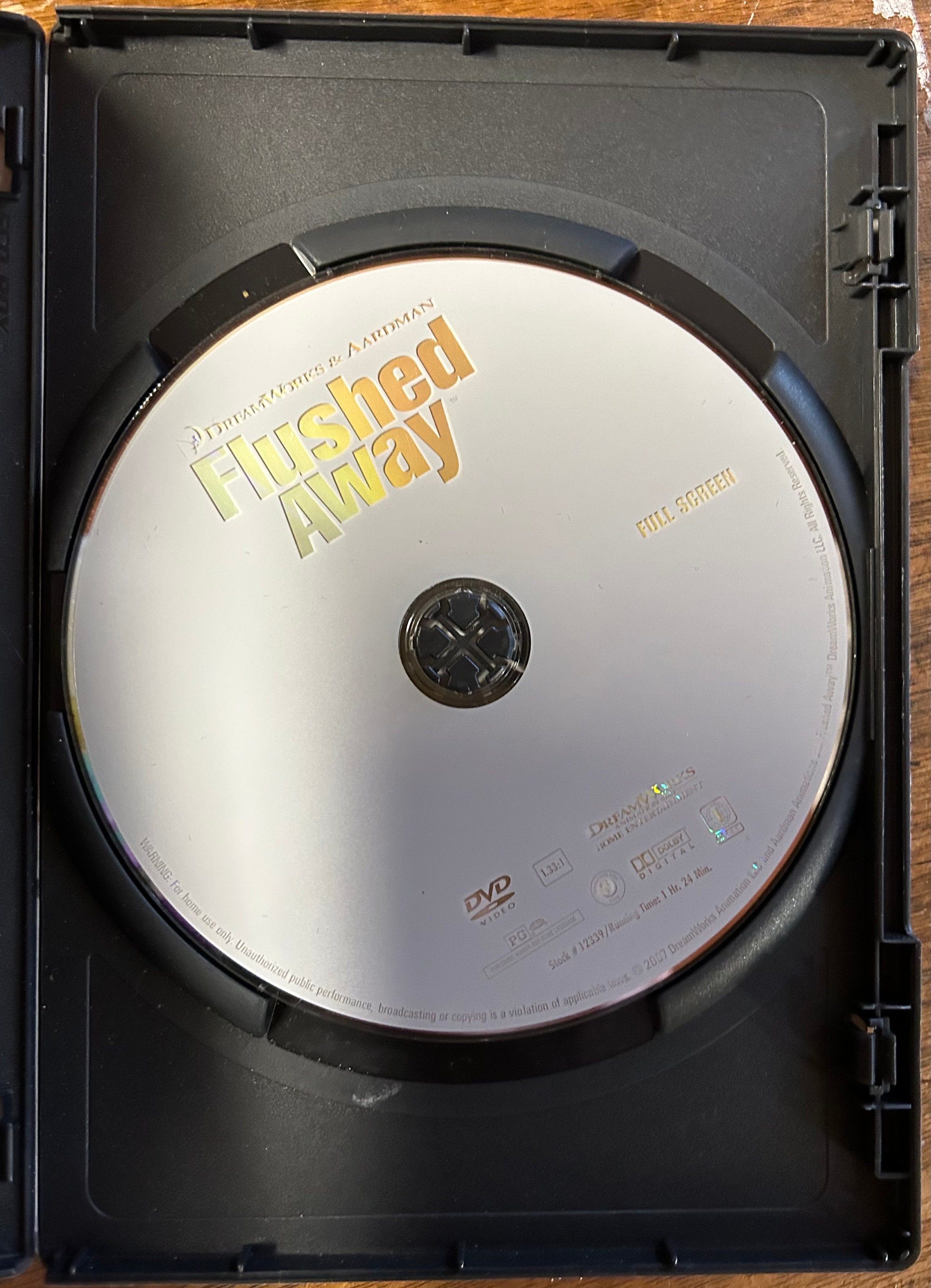  Straight Flush【LIVE盤】CD+DVD Flushed Away (DVD, 2007) Hugh Jackman, Kate Winslet | eBay