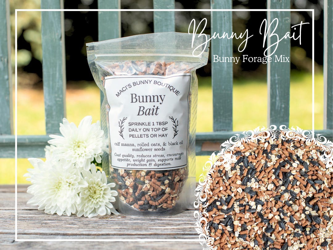 Bunny Bait | Regular 9oz | Rabbit Forage - Etsy