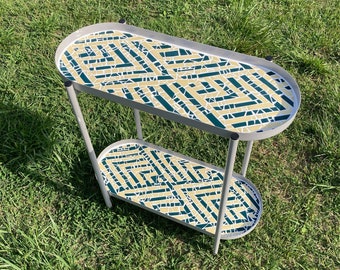 Mosaic side table / plant stand
