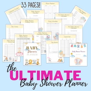 The Ultimate Baby Shower Planner