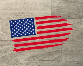 Aufkleber USA-Deutschland Flagge Fahne 30 x 20 cm Autoaufkleber Sticker 