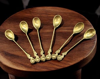 Cuillère McKnight vintage n° 2 lames fines 50/50 laiton