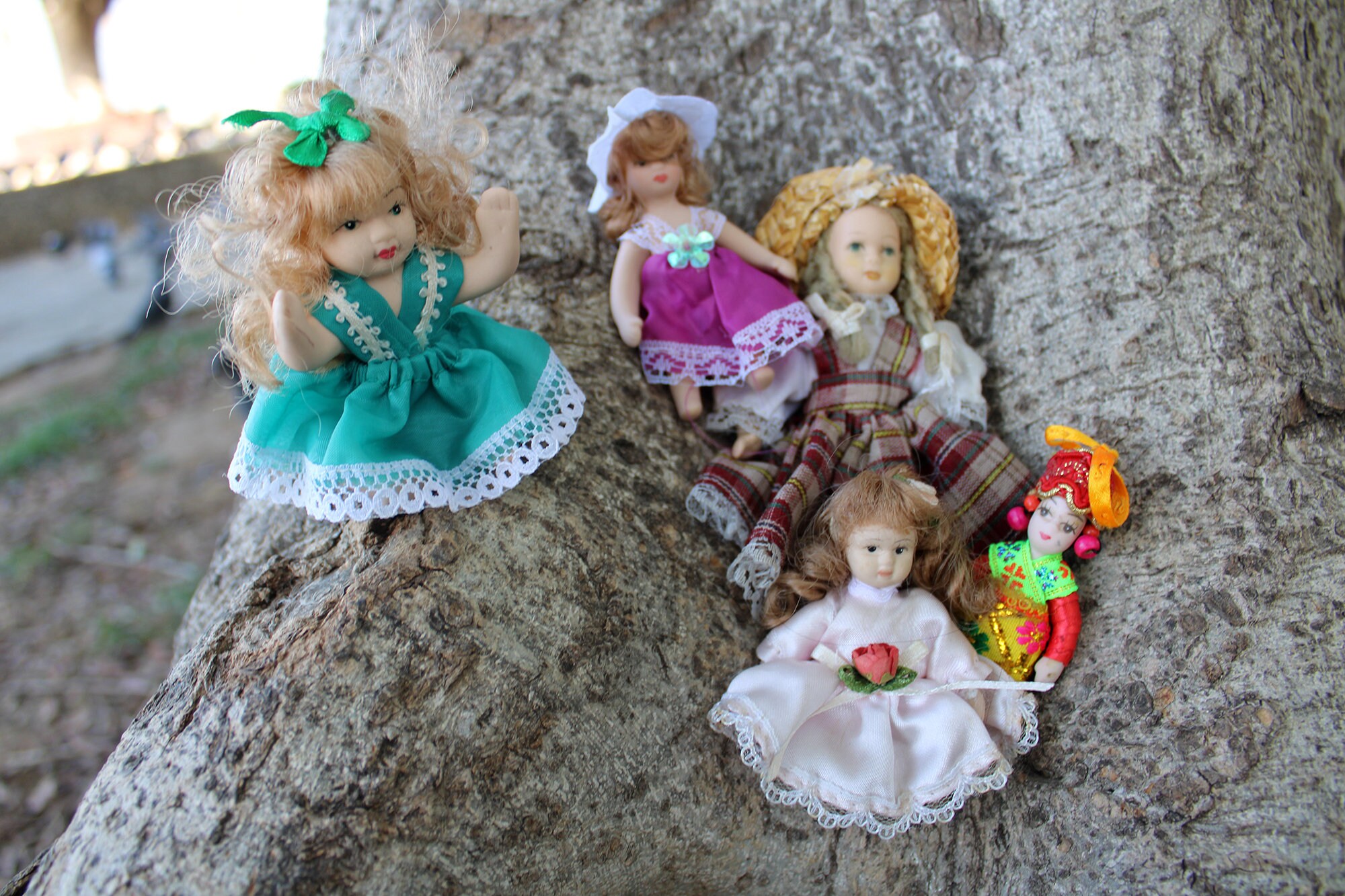 5 Miniature Porcelain Dolls Vintage Porcelain Dolls Vintage Toys