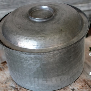 Antique Copper Pot, Handmade Copper Pot, Antique Copper Cookware Collectable Item ,Turkish Traditional Hand Hammered Copper, Easter Gift