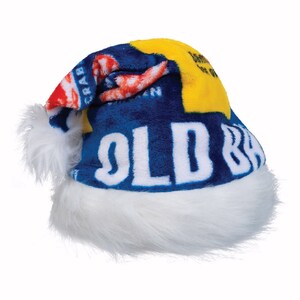 Old Bay Can Logo Santa Party Beanie Cap Hat