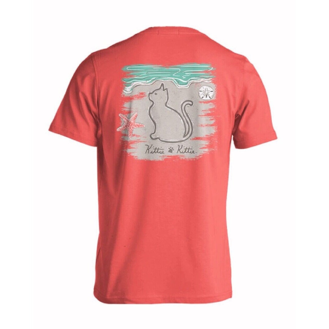 Kittie Kittie Cat Tie Dye Short Sleeve Tshirt NEW Fast Free Etsy