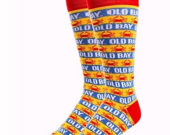 Old Bay Stripes Dress Socks