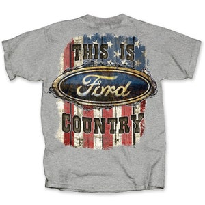 This Is Ford Country U.S. Flag Short Sleeve T-Shirt
