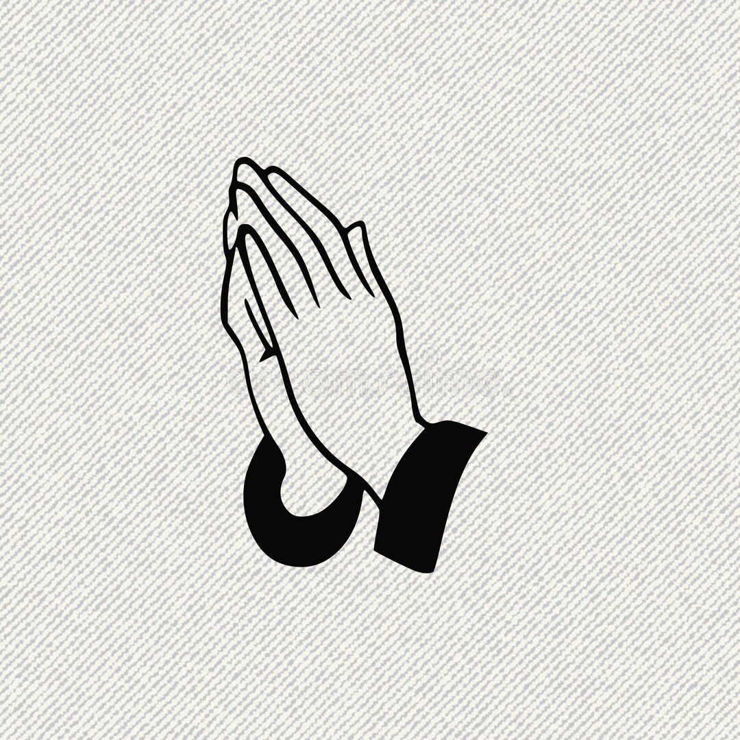 Praying Hands Svg Praying Svg Christian Svg Praying Hands Etsy UK