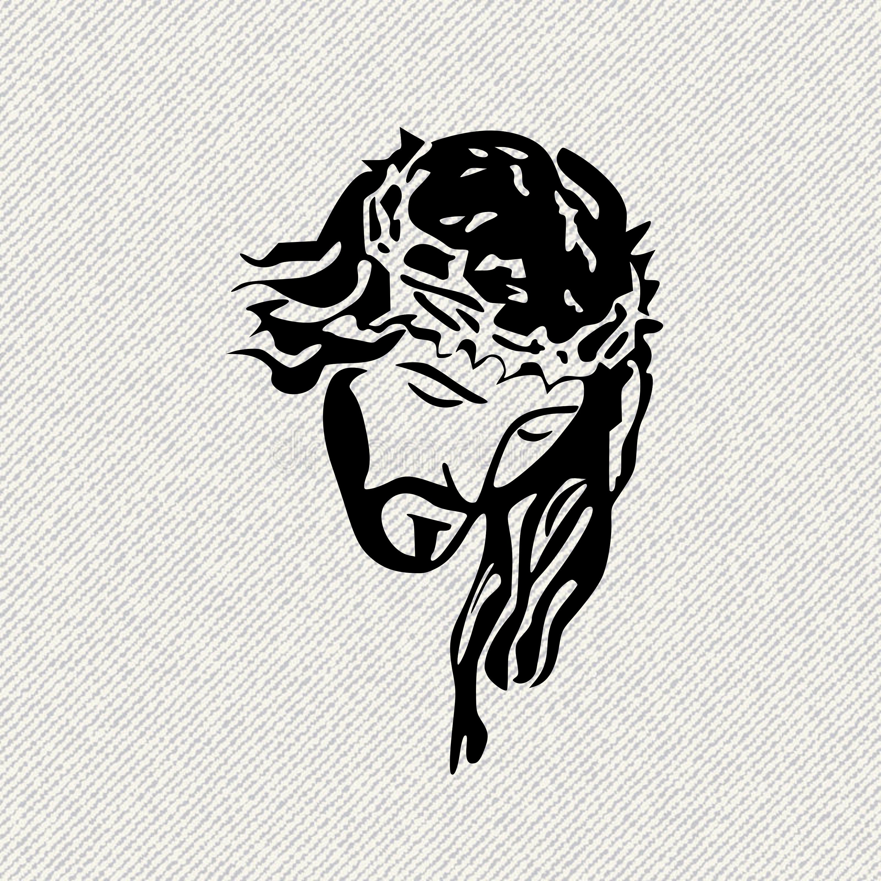 Jesus svg Jesus Face svg Jesus Christ svg Christian SVG - Etsy España