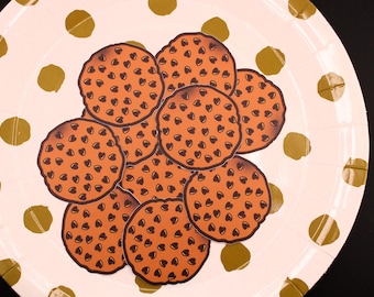 Cookie Sticker Set of TEN (10)