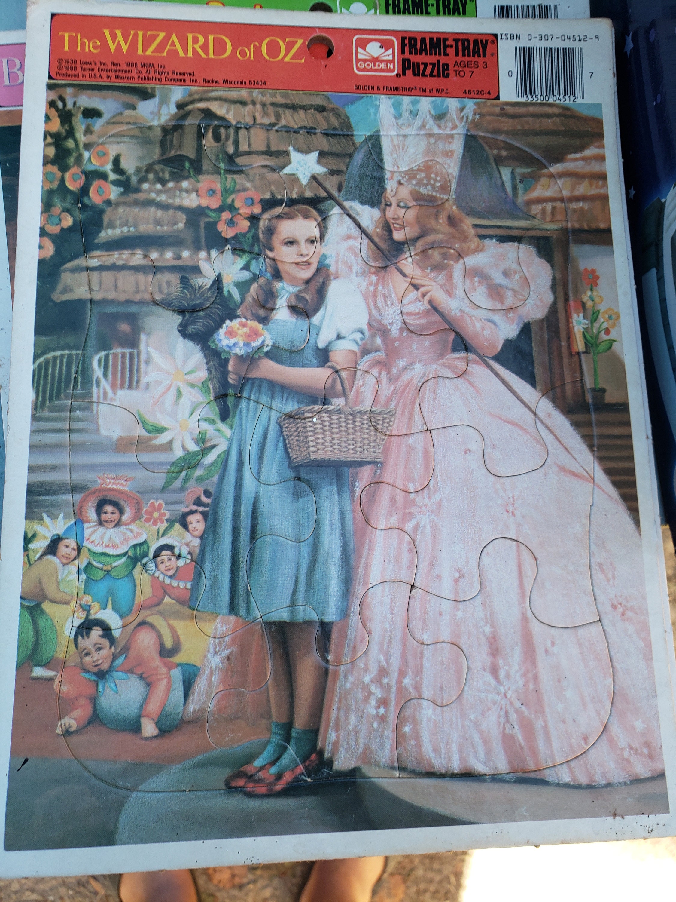 Vintage 1988 Wizard of Oz Puzzle Etsy
