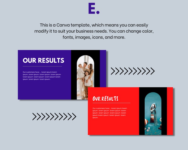 Professional Pitch Deck Template Canva Pitch Deck Template Etsy