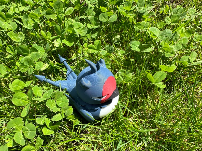 Nero/secre Swallowtail 3D Print the Black Clover Bird Etsy