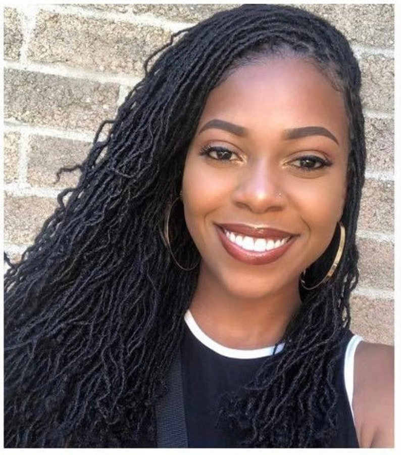 0.2cm Dreadlock Extensions Loc Extensions Micro Loc Etsy