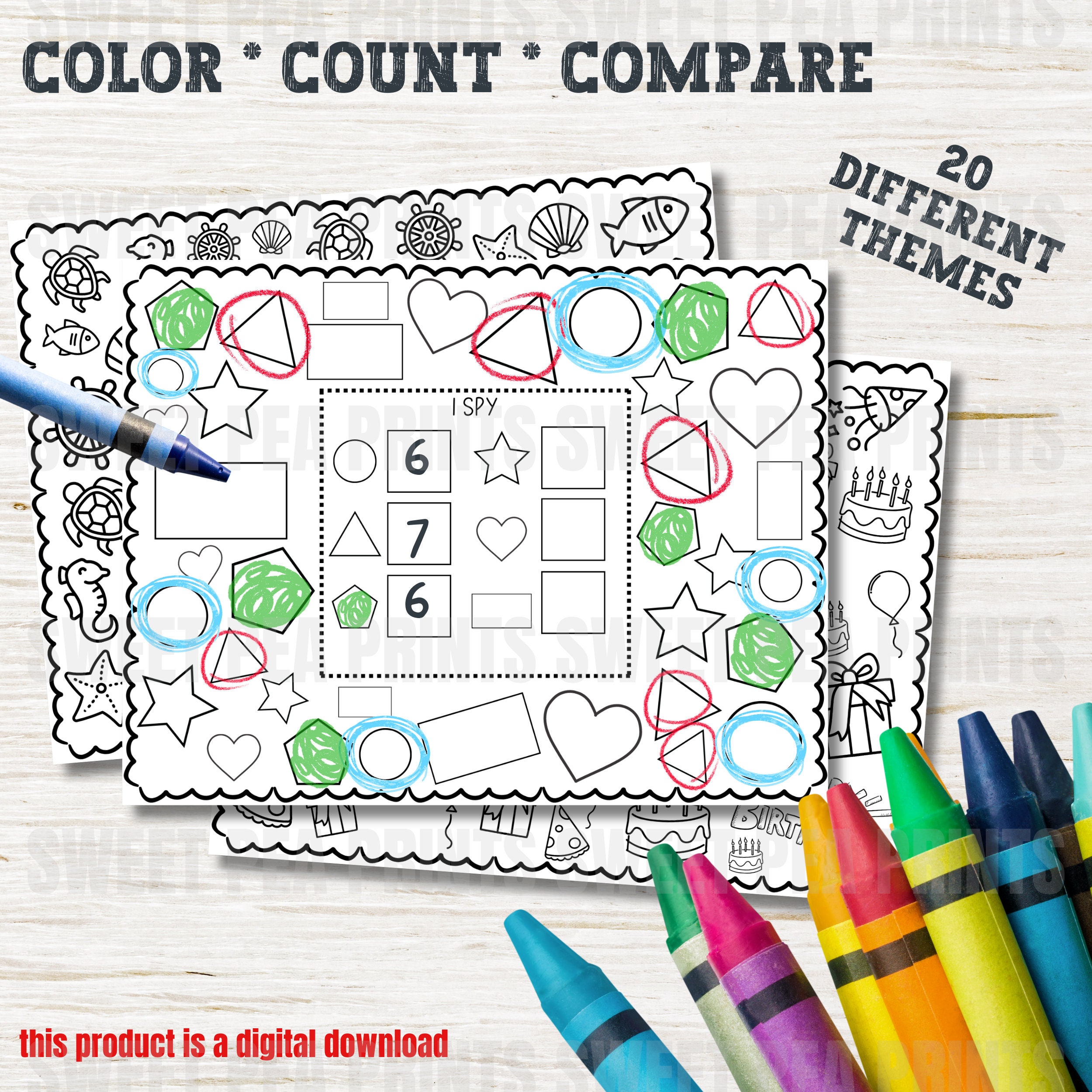 Printable Worksheet for Kids Screen Free Activity for Elementary ...