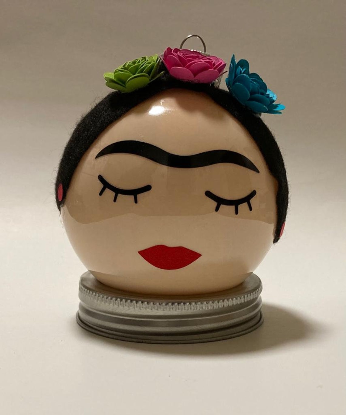 Frida Khalo Christmas Ornament Mexican Culture Handmade - Etsy