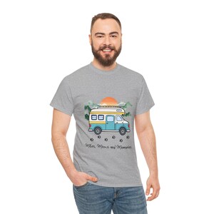RV Memories with Cats Shirt Mama Cat shirt RV Camping With Cats T-Shirt Adventure Cat Forest Graphic Tee Nomad Life Clothing RV Travel Gift image 4