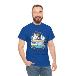RV Camping With Cats TShirt, Adventure Cat Forest Graphic Tee, Nomad Life Clothing, RV Travel Gift image 9