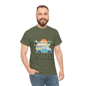RV Memories with Cats Shirt Mama Cat shirt RV Camping With Cats T-Shirt Adventure Cat Forest Graphic Tee Nomad Life Clothing RV Travel Gift image 7